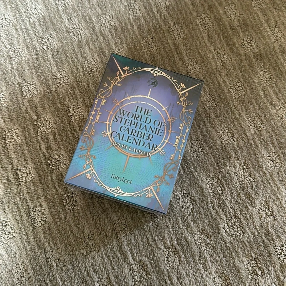 Fairyloot November YA calendar inspired by the world of Stephanie Garber
